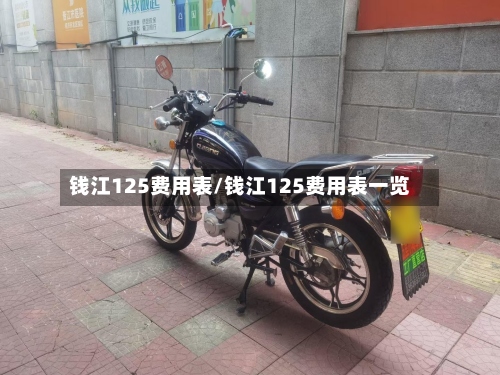钱江125费用表/钱江125费用表一览-第2张图片