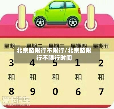 北京路限行不限行/北京路限行不限行时间