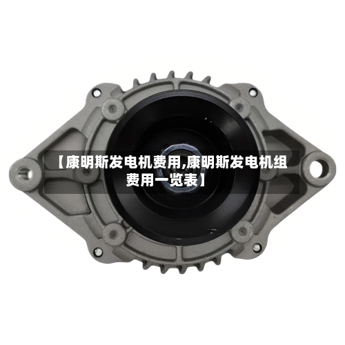 【康明斯发电机费用,康明斯发电机组费用一览表】-第2张图片