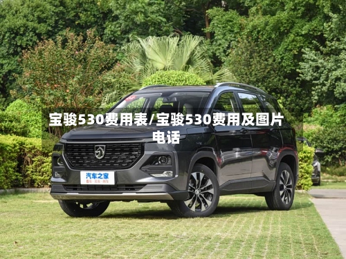 宝骏530费用表/宝骏530费用及图片电话