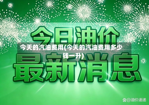 今天的汽油费用(今天的汽油费用多少钱一升)