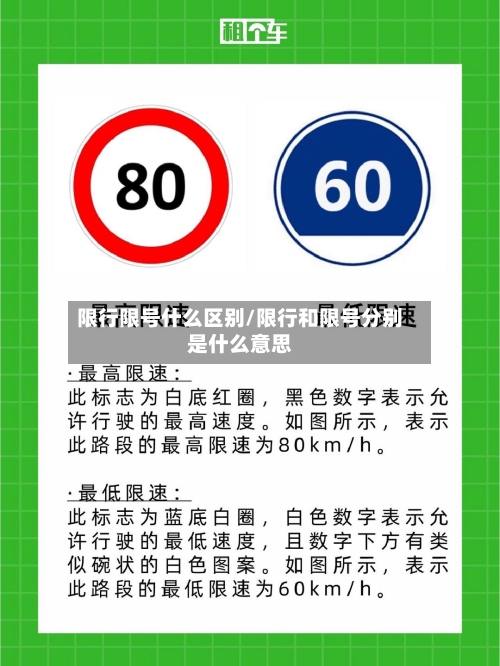 限行限号什么区别/限行和限号分别是什么意思-第2张图片