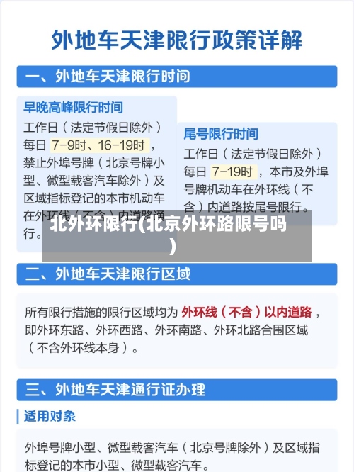北外环限行(北京外环路限号吗)-第3张图片