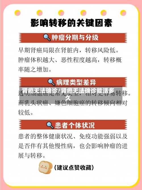 肾癌无法确诊/肾癌无法确诊能活多久