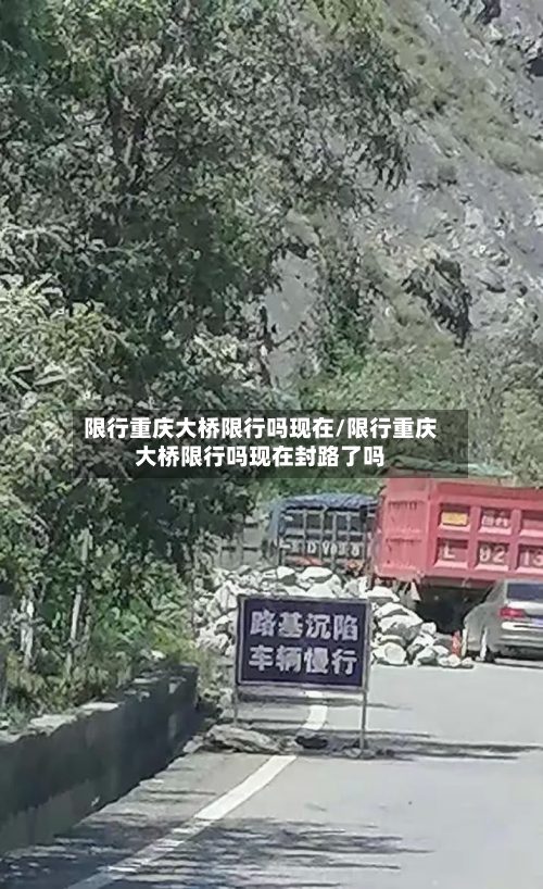 限行重庆大桥限行吗现在/限行重庆大桥限行吗现在封路了吗-第2张图片