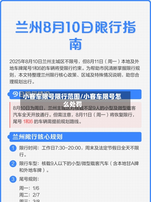 小客车限号限行范围/小客车限号怎么处罚-第3张图片