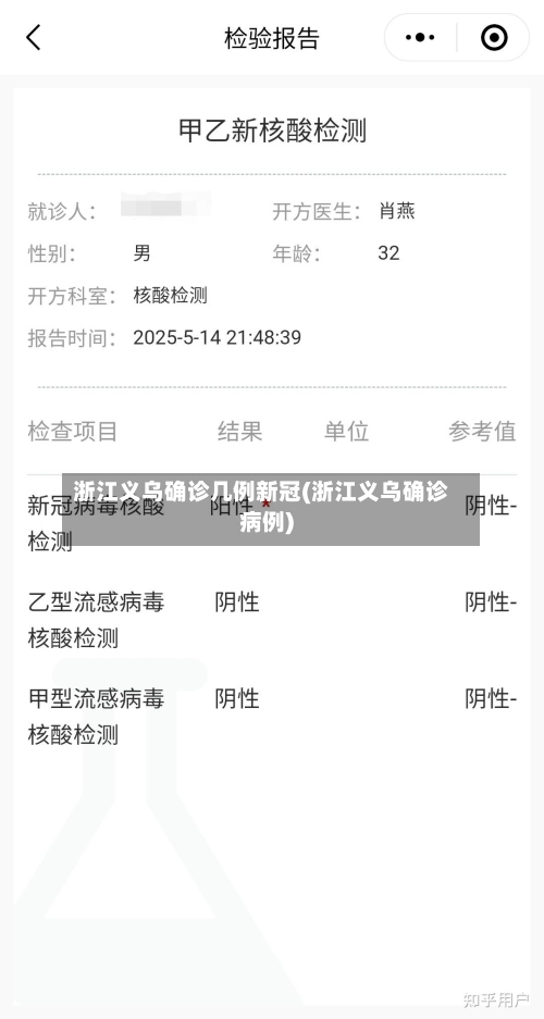浙江义乌确诊几例新冠(浙江义乌确诊病例)-第3张图片