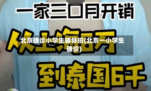 北京确诊小学生辅导班(北京一小学生确诊)-第3张图片