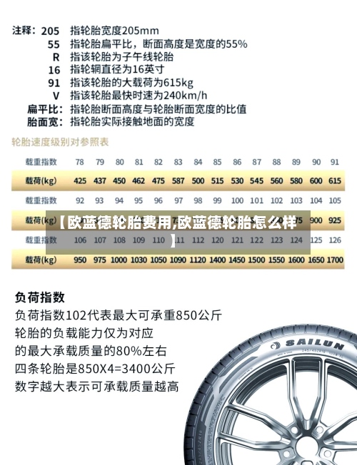【欧蓝德轮胎费用,欧蓝德轮胎怎么样】-第2张图片
