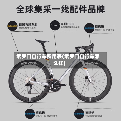 索罗门自行车费用表(索罗门自行车怎么样)-第3张图片