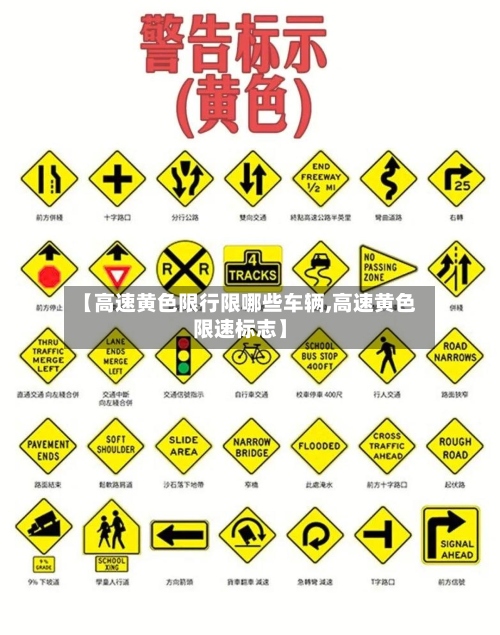 【高速黄色限行限哪些车辆,高速黄色限速标志】