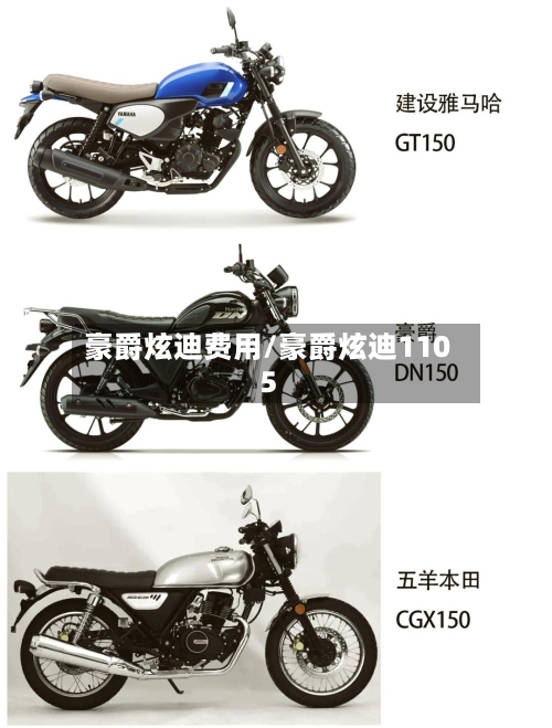 豪爵炫迪费用/豪爵炫迪1105