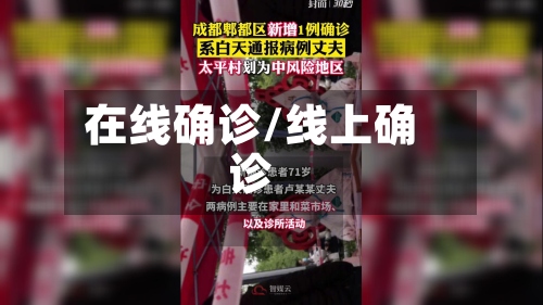在线确诊/线上确诊