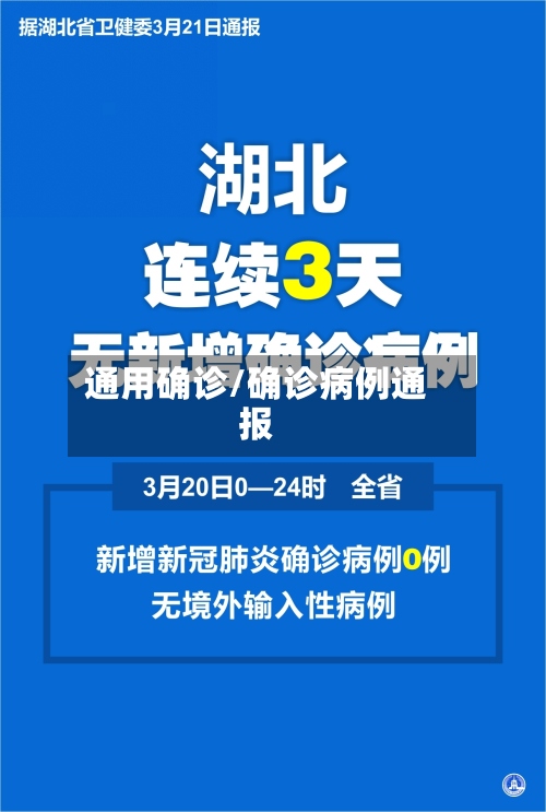通用确诊/确诊病例通报