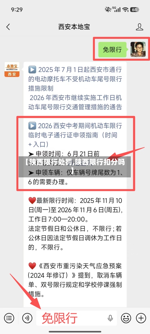【陕西限行处罚,陕西限行扣分吗】-第2张图片