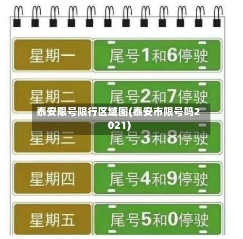 泰安限号限行区域图(泰安市限号吗2021)