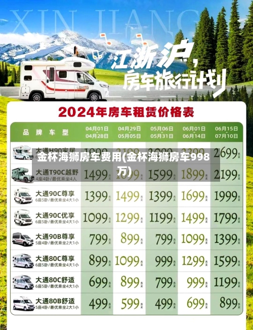 金杯海狮房车费用(金杯海狮房车998万)