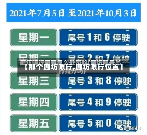 【那个廊坊限行,廊坊限行位置】