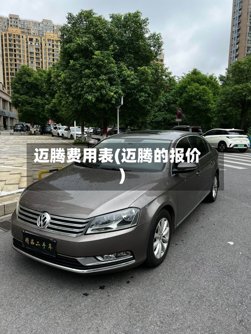 迈腾费用表(迈腾的报价)