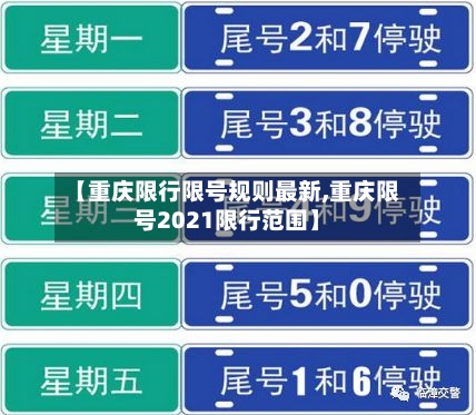 【重庆限行限号规则最新,重庆限号2021限行范围】-第2张图片
