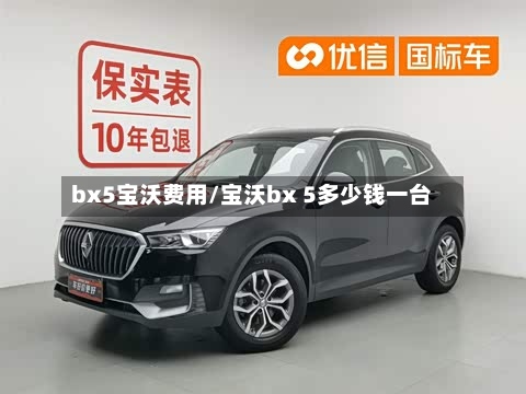 bx5宝沃费用/宝沃bx 5多少钱一台