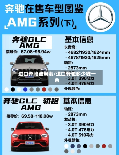 进口奔驰费用表/进口奔驰多少钱一台