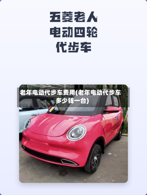 老年电动代步车费用(老年电动代步车多少钱一台)-第3张图片
