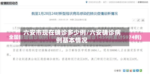 六安市现在确诊多少例/六安确诊病例基本情况