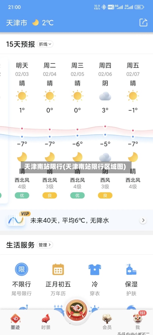 天津南站限行(天津南站限行区域图)-第3张图片