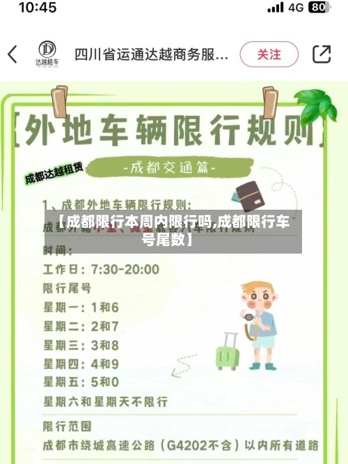 【成都限行本周内限行吗,成都限行车号尾数】-第2张图片