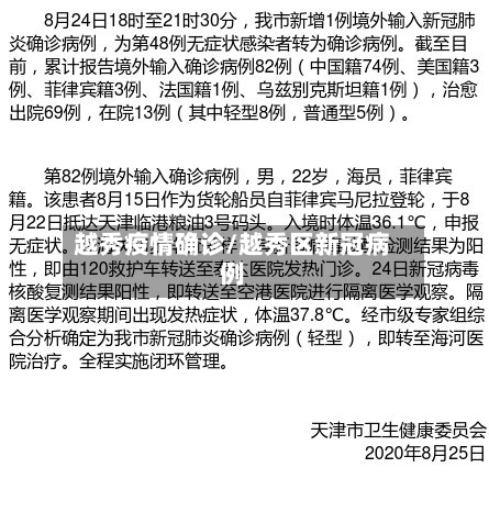 越秀疫情确诊/越秀区新冠病例