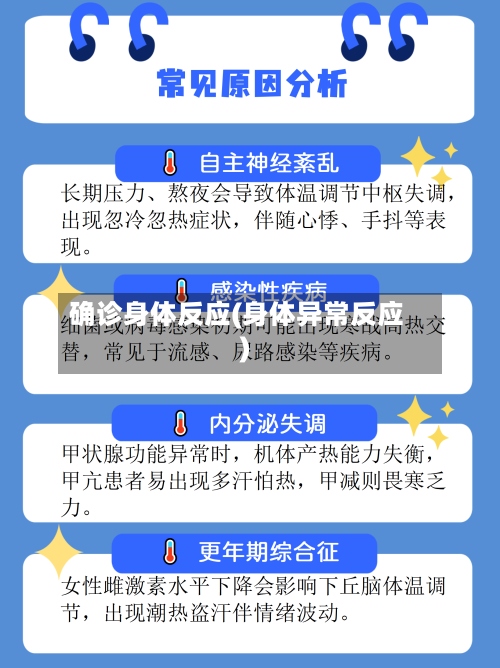 确诊身体反应(身体异常反应)-第2张图片
