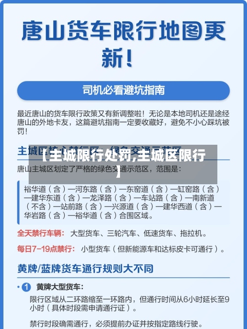 【主城限行处罚,主城区限行】