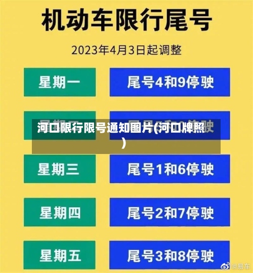 河口限行限号通知图片(河口牌照)-第2张图片