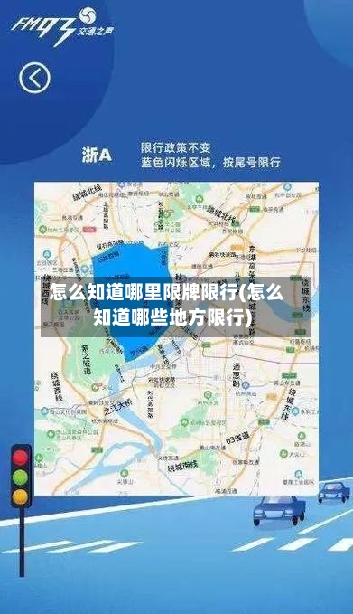怎么知道哪里限牌限行(怎么知道哪些地方限行)-第2张图片