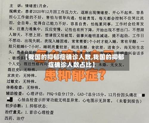 【我国的抑郁症确诊人数,我国的抑郁症确诊人数占比】-第2张图片