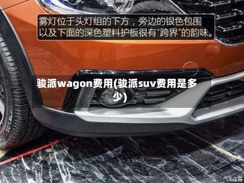 骏派wagon费用(骏派suv费用是多少)