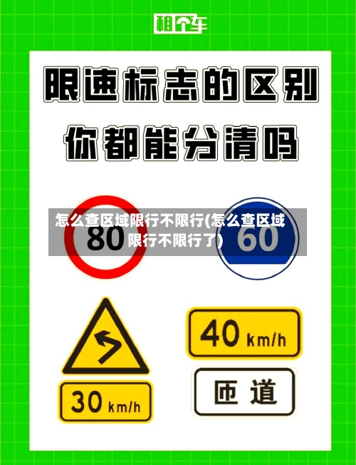 怎么查区域限行不限行(怎么查区域限行不限行了)