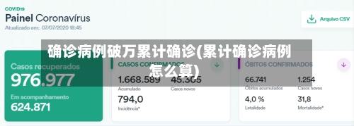 确诊病例破万累计确诊(累计确诊病例怎么算)-第2张图片