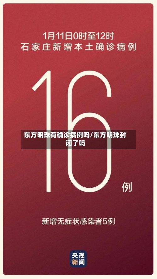 东方明珠有确诊病例吗/东方明珠封闭了吗