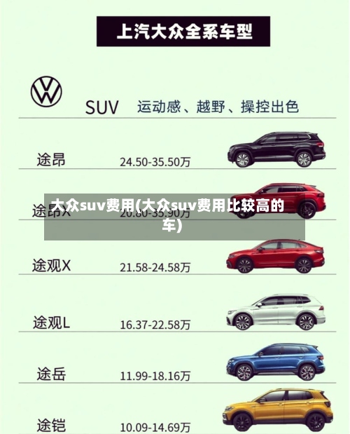 大众suv费用(大众suv费用比较高的车)