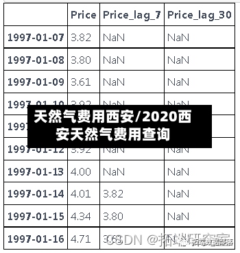 天然气费用西安/2020西安天然气费用查询