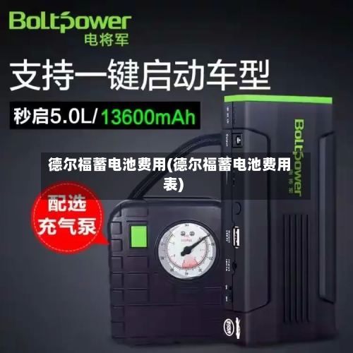 德尔福蓄电池费用(德尔福蓄电池费用表)-第3张图片