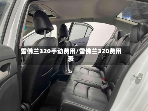 雪佛兰320手动费用/雪佛兰320费用表-第2张图片