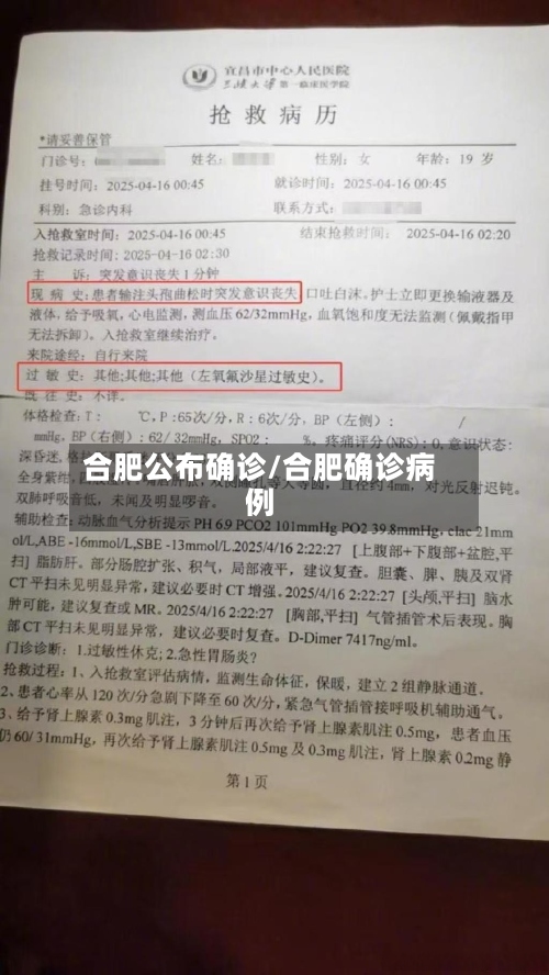 合肥公布确诊/合肥确诊病例-第2张图片