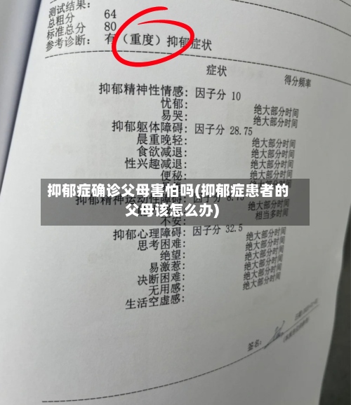 抑郁症确诊父母害怕吗(抑郁症患者的父母该怎么办)-第2张图片