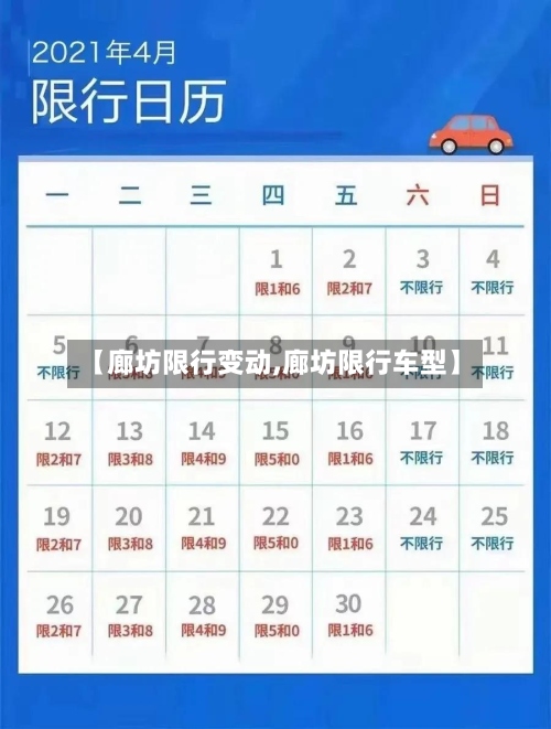 【廊坊限行变动,廊坊限行车型】-第2张图片