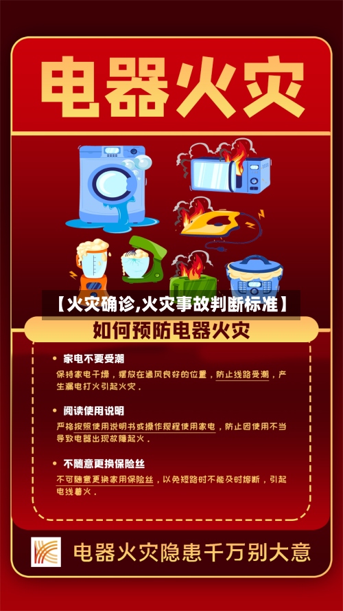 【火灾确诊,火灾事故判断标准】