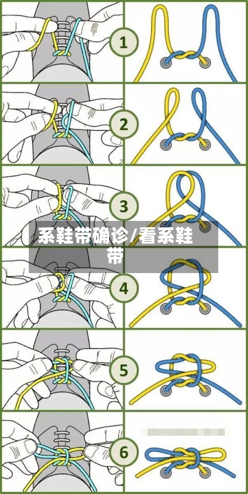 系鞋带确诊/看系鞋带
