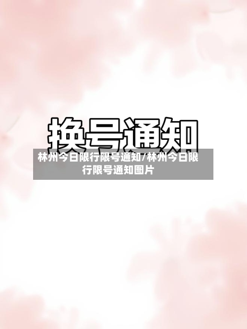林州今日限行限号通知/林州今日限行限号通知图片-第3张图片
